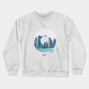 Bucket list destination - Qatar Crewneck Sweatshirt